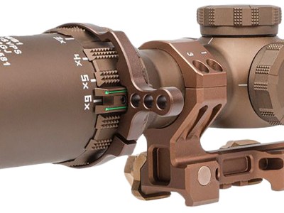 Sig Sauer Electro-Optics SOT61SVPS Tango6T SVPS Kit Flat Dark Earth 1-6x24mm, 30mm Tube Illuminated Hellfire FL-6 Reticle