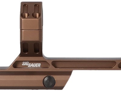Sig Sauer Electro-Optics SOA20016 Alpha MSR Scope Mount/Ring Combo Coyote Brown Aluminum 30mm Tube