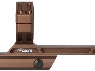 Sig Sauer Electro-Optics SOA20017 Alpha MSR Scope Mount/Ring Combo Coyote Brown Aluminum 34mm Tube