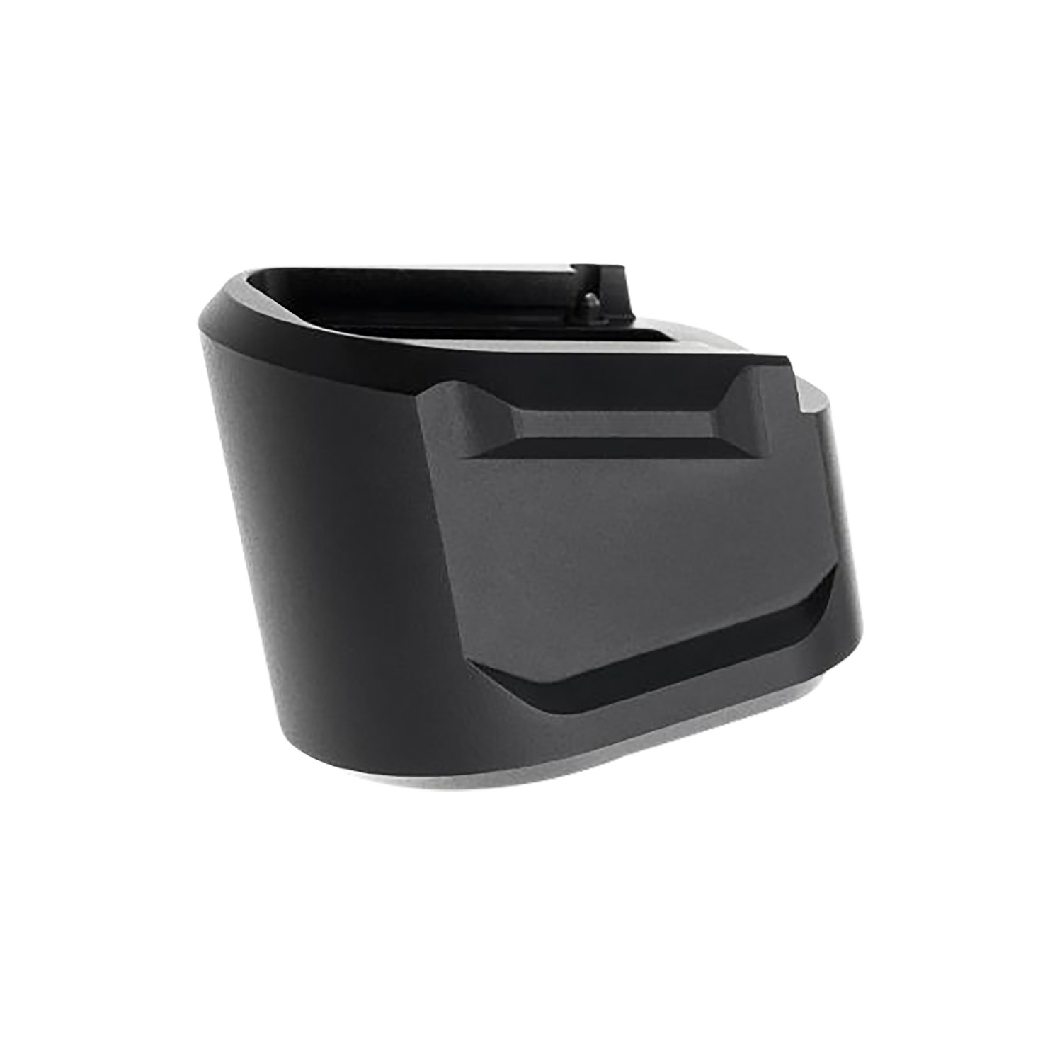 Tyrant CNC TDECHEMAGEX17BLK  Magazine Extension 9mm Fits Springfield Echelon 5rd Black Aluminum