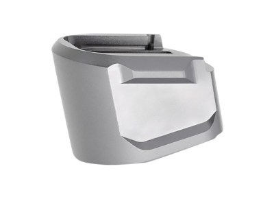 Tyrant CNC TDECHEMAGEX17GREY  Magazine Extension 9mm Fits Springfield Echelon 5rd Grey Aluminum