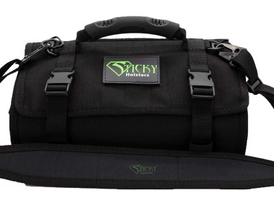 Sticky Holsters RORB Roll Out Range Bag Black 13″ Neoprene/Nylon Laminate