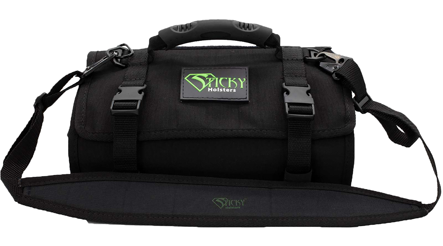Sticky Holsters RORB Roll Out Range Bag Black 13″ Neoprene/Nylon Laminate
