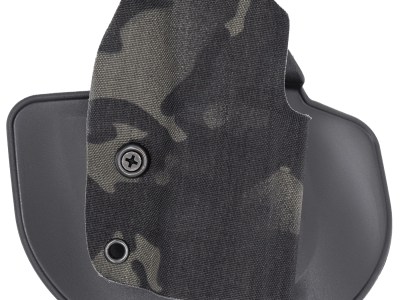 Safariland GRAVITY0835A0C1711 Gravity  OWB Black Multi-Cam Cordura Compatible w/ Glock 19/17 Paddle Right Hand
