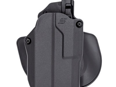 Safariland SOLIS1835A0C3411 Solis ALS  OWB Black Compatible w/ Glock 17 Belt Slide/Paddle Mount Right Hand