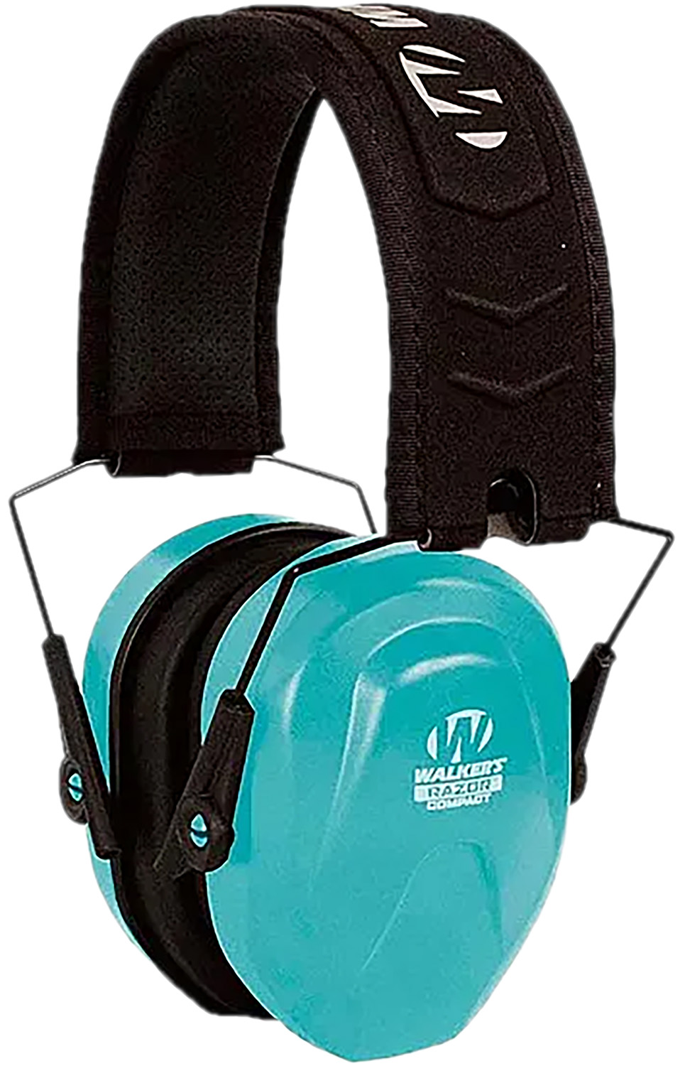 Walker’s GWPCRSEMTL Razor Compact Electronic Muff 23 dB Over the Head Teal