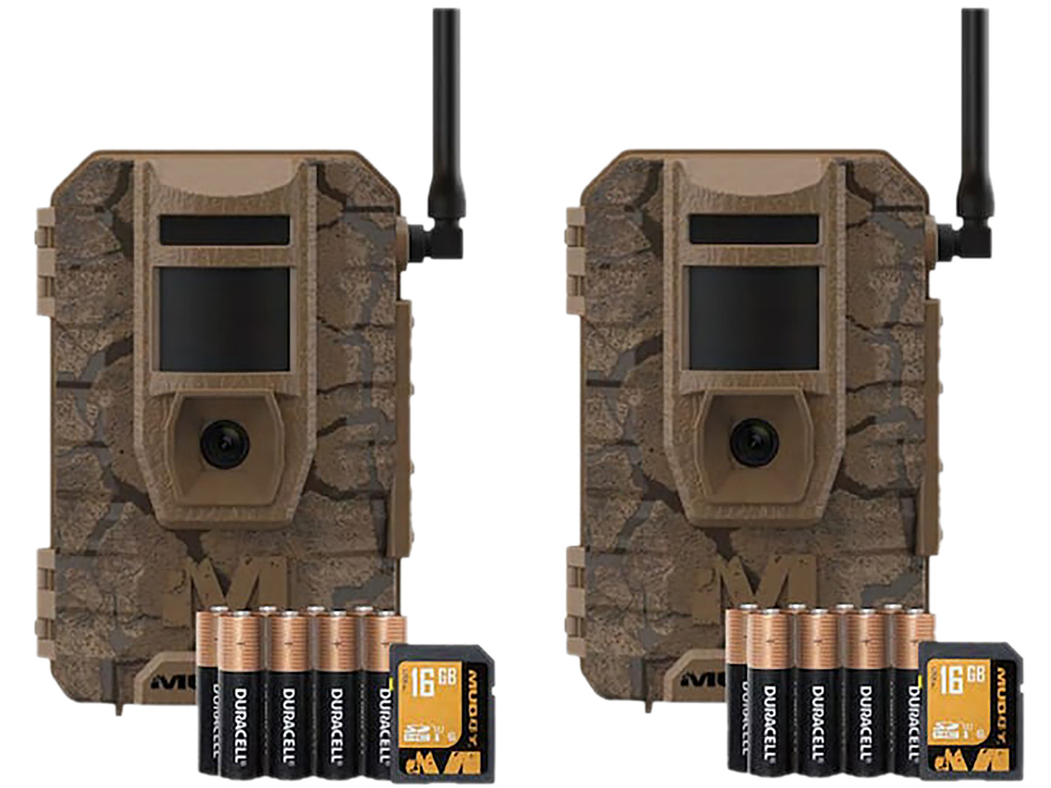 Muddy MUDMTGTRK2PK Mitigator Cellular Trail Camera 2 Pack