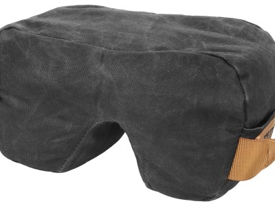 Birchwood Casey BC-BAG-SSFLH Steady-Shot Foxtrot Bag Heavyweight Black Wax Canvas Rear Bag