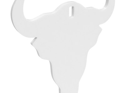 Birchwood Casey BC-47719 Centerfire Silhouette Skull 3/8″ AR500 Steel Target