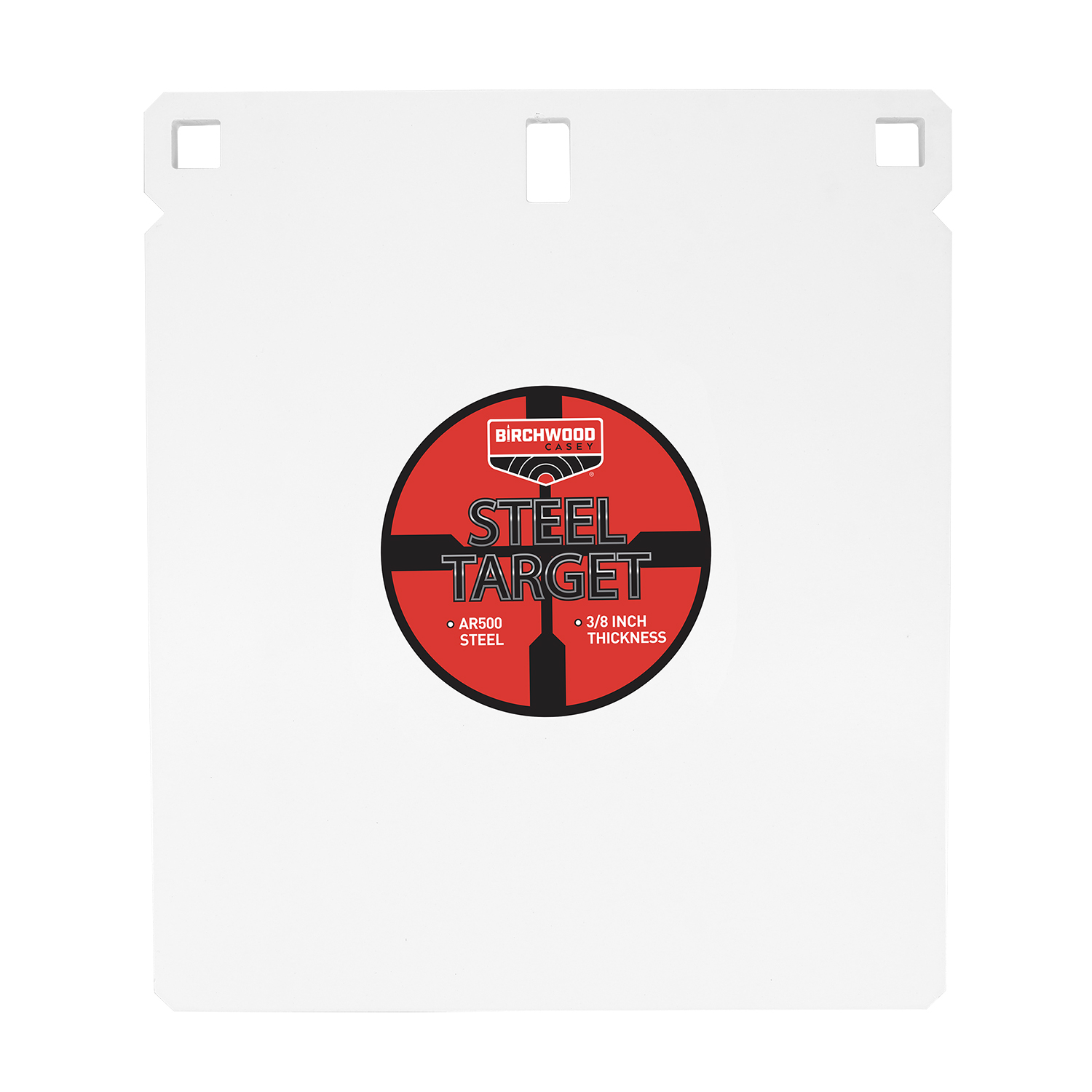 Birchwood Casey BC-SQR10-38 Centerfire Target 3/8″ AR500 Steel 10″ Square Gong