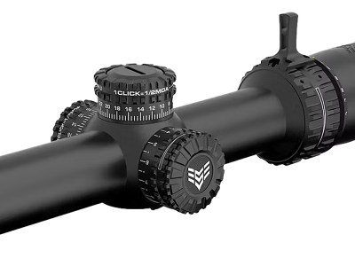 Swampfox Optics ARH18241B Arrowhead  Black 1-8x24mm 30mm Tube Guerrilla Dot BDC Reticle