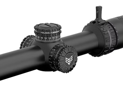 Swampfox Optics ARH11024RL Arrowhead  Black 1-10x24mm 30mm Tube Guerrilla Dot MIL Red Reticle