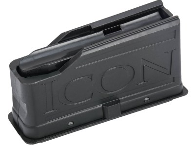 Thompson Center Arms Llc 4140R Icon  3+1 243/6.5CRD/7mm/308 Black Steel