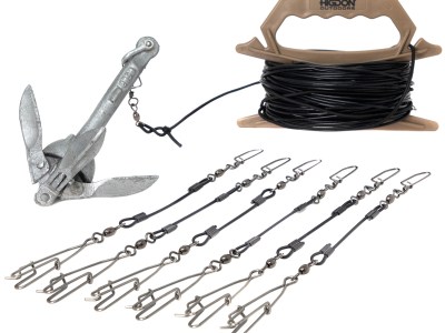 Higdon Outdoors 30340 Battleship Jerk Rig PVC Coated Steel