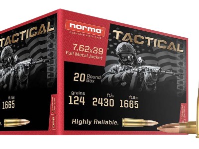 Norma Ammunition 295540020 Range & Training  7.62x39mm 124gr 20 Per Box/50 Case
