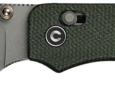 Civivi Knives C23074-3 Baby Banter 2 2.34″ Folding Drop Point Plain Gray Stonewashed Nitro-V Steel Blade, Green Textured Canvas Micarta Handle