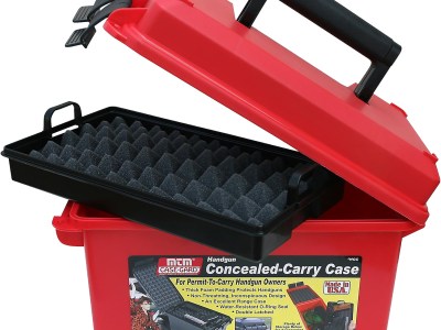 MTM Case-Gard HCC30  Conceal Carry Case Handgun Red