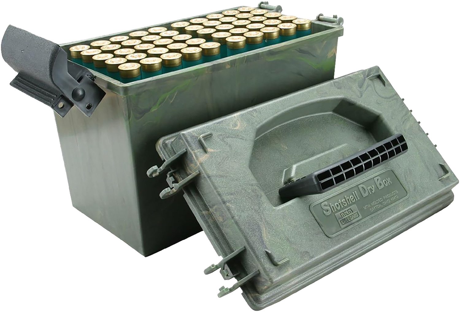 MTM Case-Gard SD1002009 Shotshell Dry Box  20 Gauge Gray 100 Shells