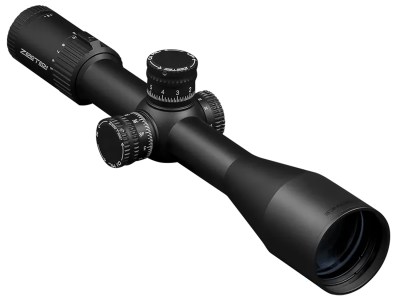 Zero Tech Optics VG5256F  Vengeance Black 5-25x 56mm 34mm Tube RMG Reticle