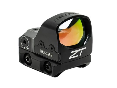 Zero Tech Optics THDRS28ML  Thrive HD Black 1x 28mm x 20mm