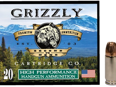 Grizzly Ammo GC9MM29mm Luger 124gr Jacketed Hollow Point 20 Per Box/10 Case