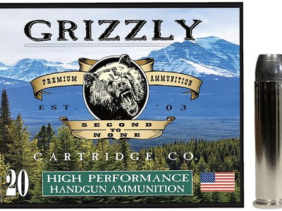 Grizzly Ammo GC357M12   357Mag 180gr Wide Flat Nose Gas Check 20 Per Box/10 Case