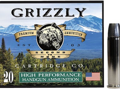 Grizzly Ammo GC357M14   357Mag 200gr Wide Long Nose Gas Check 20 Per Box/10 Case