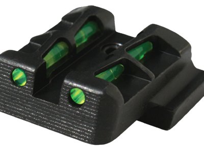 HiViz MPSLW11 LiteWave S&W M&P Shield Rear Sight Green Fiber Optic