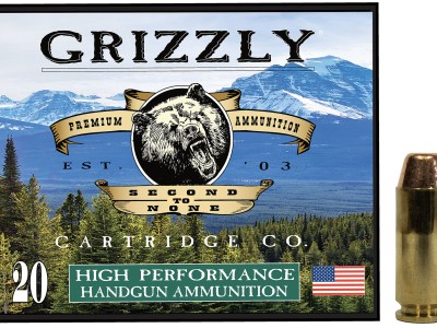 Grizzly Ammo GC10CM2   10mmAuto 200gr Full Metal Jacket Flat Point 20 Per Box/10 Case