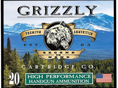 Grizzly Ammo GC44M+P2   44RemMag+P 240gr Jacketed Hollow Point 20 Per Box/10 Case