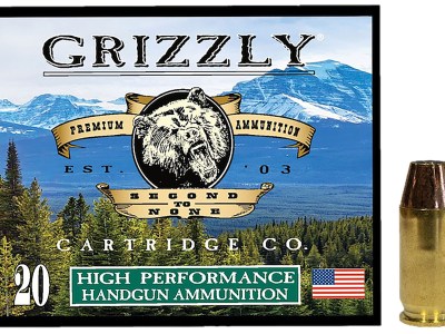 Grizzly Ammo GC45A+P8   45ACP+P 230gr Jacketed Hollow Point 20 Per Box/10 Case