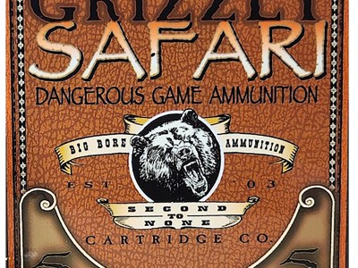 Grizzly Ammo GC47NE2   470NitroExpress 500gr Solid Brass 5 Per Box/10 Case