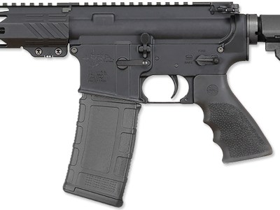 Rock River Arms BLK2132 LAR-15M  300 AAC Blackout 30+1 8″ Black M-LOK Handguard, Black Aluminum Picatinny Rail Receiver, Black Polymer SB Tactical SBA3 Arm Brace, Black Hogue Rubber Grip