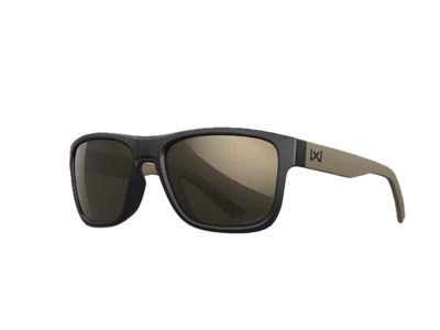 Wiley X AC6OVN14 Ovation  Tungsten Mirror Lens Polycarbonate Matte Black w/ Tan Frame