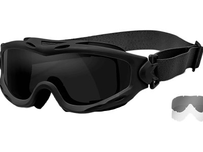 Wiley X SP29B Spear Goggles Smoke Gray Lens Matte Black Frame
