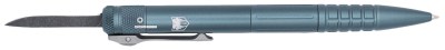 CobraTec Knives CNCOTFPGRYGEN2 Tactical Pen Gen II Gray Aluminum D2 Steel Blade, Includes Pocket Clip