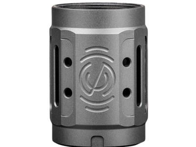 SilencerCo AC5447 Alpha MAAD Brake 2.0 Black Anodized Aluminum 2″ OAL 1.45″ Diameter