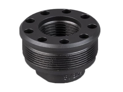 SilencerCo AC837 Alpha Direct Thread Mount Fits M18X1 Matte Black