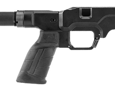 Mdt Sporting Goods Inc 114636BLK The Worker LSS Gen3 Black Fits Remington 700 Short Action