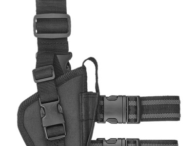 Bulldog WTAC7R Tactical  Leg Holster Black Fits 2-4″ Barrel Right Hand