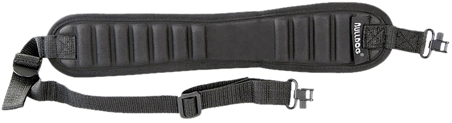 Bulldog BD837 Ribbed Rifle Sling Black Rifle