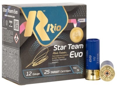 Rio Ammunition ST3275 Star Team EVO  12Gauge 2.75″ 1 1/8oz 7.5Shot 25 Per Box/10 Case