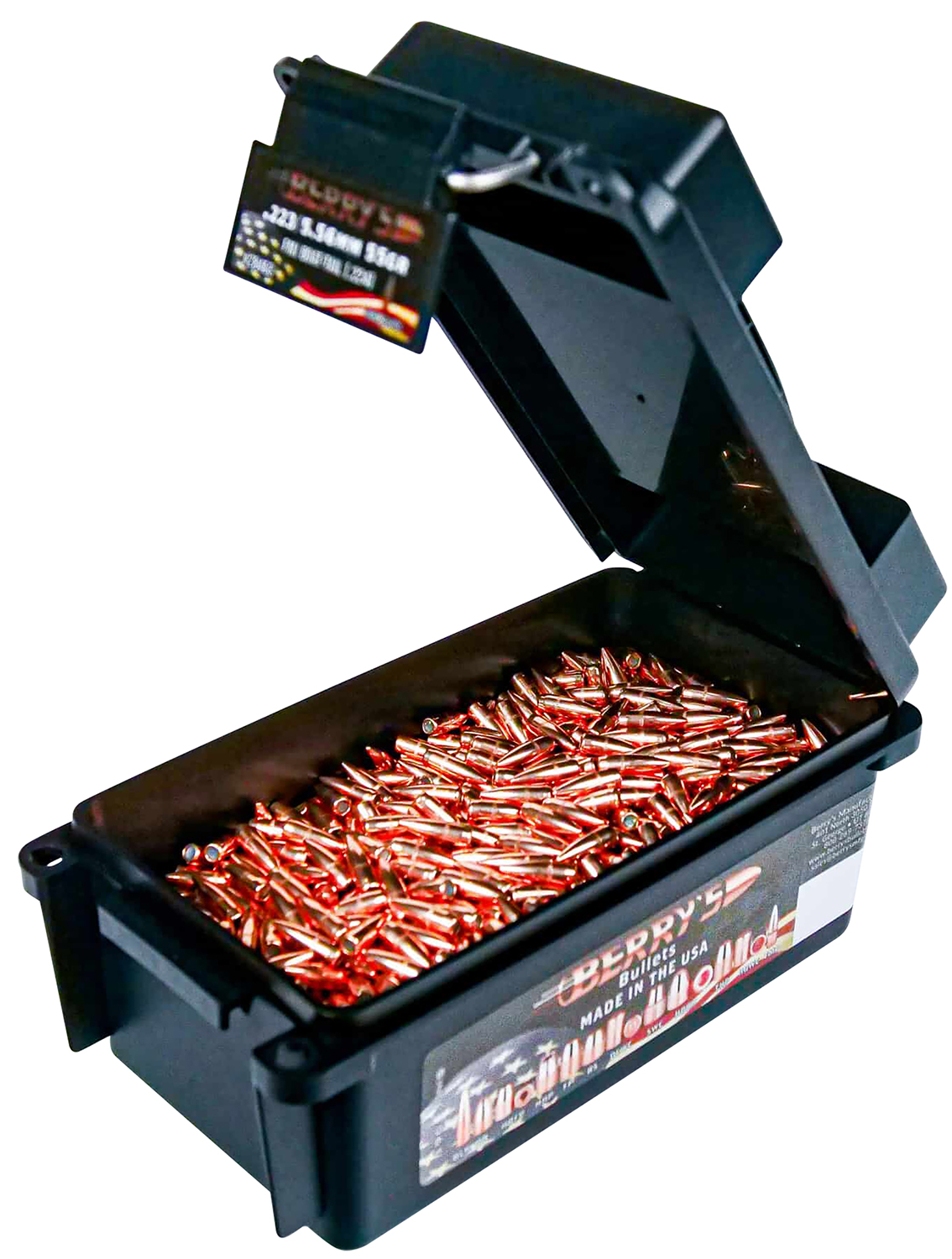 Berry’s 28463 Superior  223/5.56 Cal 55gr Full Metal Jacket Boat Tail