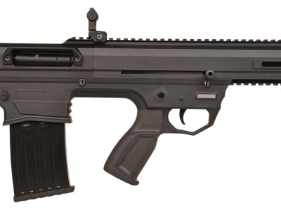 Gforce Arms GFBP12NS GFBP  12 Gauge Semi-Auto 3″ 5+1 18.50″ Black Black Picatinny Rail Aluminum Receiver, Black Bullpup w/Pistol Grip, Aluminum Stock, Black Rubber Grip