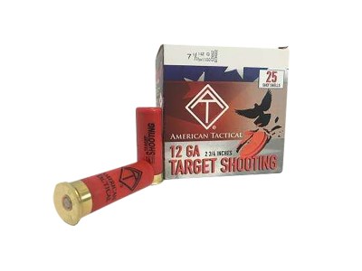 ATI ATIACL12T75 Target Load  12Gauge 2.75″ 1oz 7.5Shot 25 Per Box/10 Case