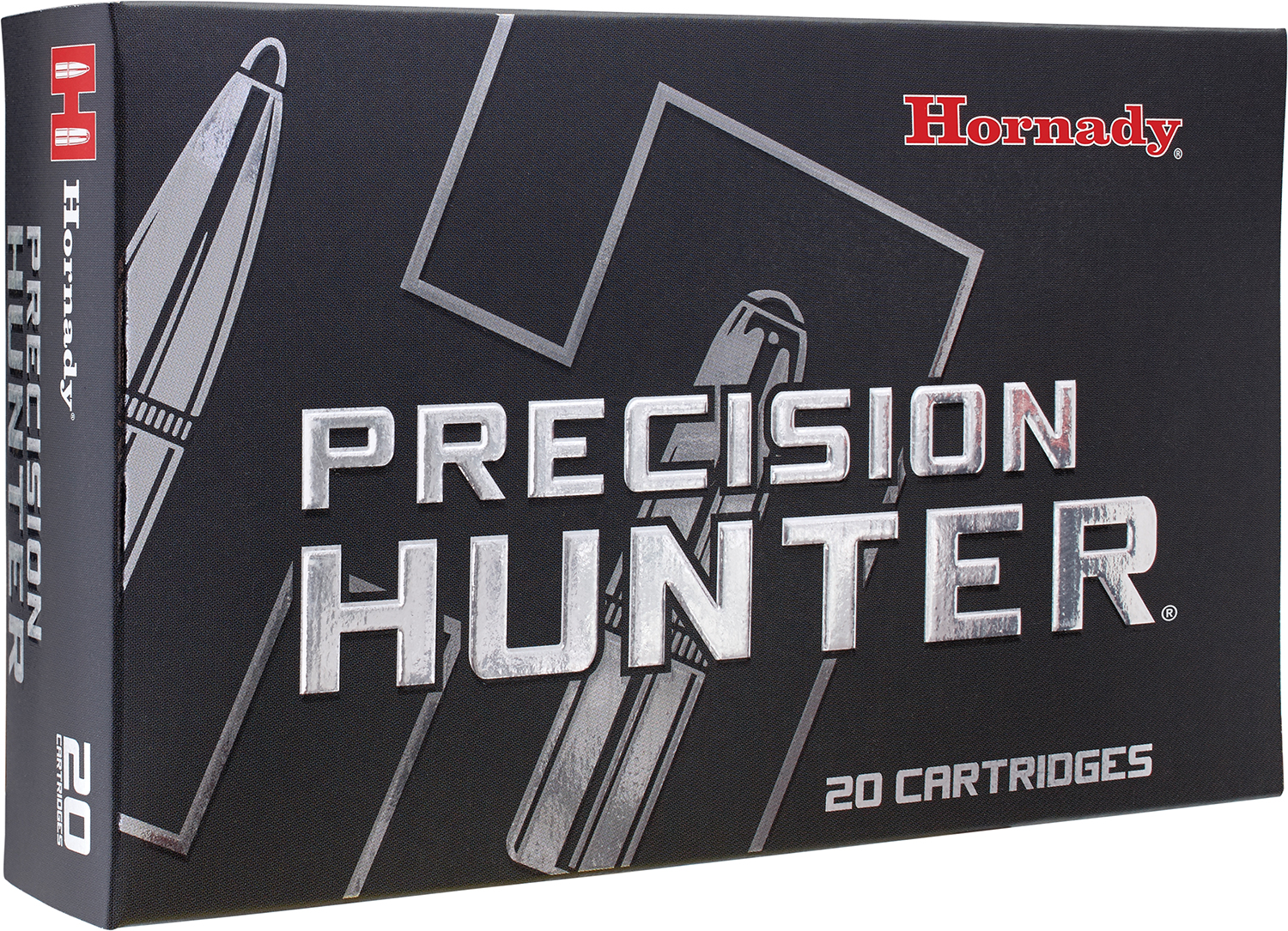 Hornady 81422 Precision Hunter  25Creedmoor 128gr 20 Per Box/10 Case