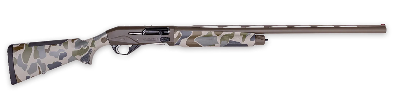 Weatherby  Sorix  12 Gauge Bolt 3″ 2+1 28″ Drilled & Tapped Receiver, Adjustable Hush Camo Synthetic Stock, Ambidextrous