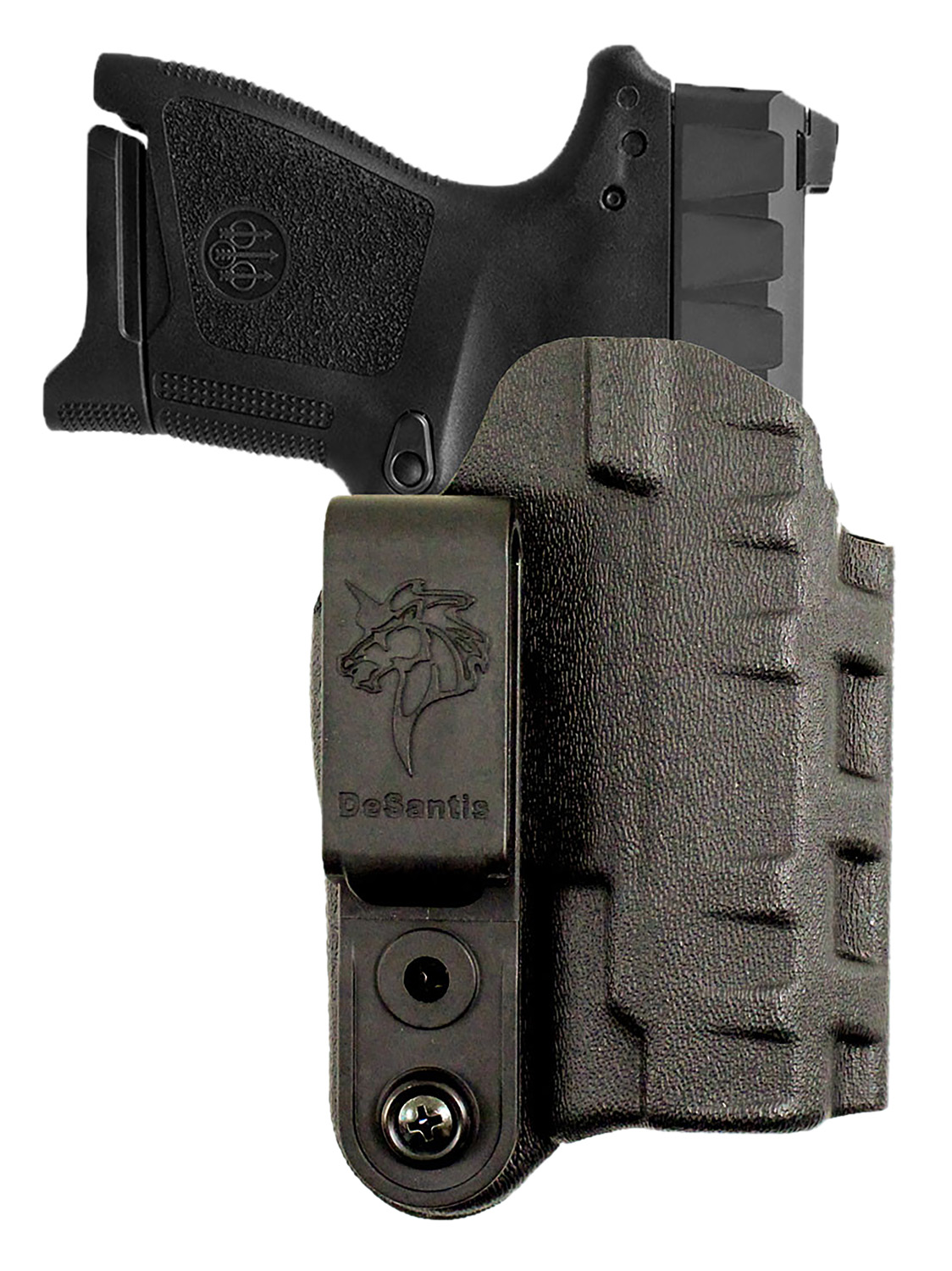 DeSantis Gunhide 137KJ5ZZ0 Slim-Tuk  IWB Black Kydex Fits S&W Bodyguard 2.0 Ambidextrous