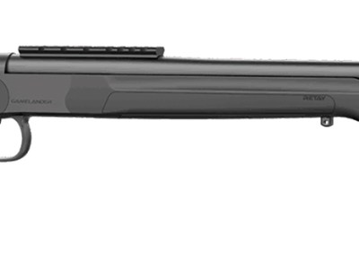 Retay USA GML410BLK Gamelander  410 Gauge Single Shot 1rd Deep Bore Take Down Barrel, Picatinny Rail Receiver, Fixed Black Synthetic Stock