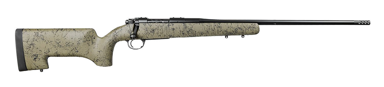 Kimber Mfg, Inc 3000921 Mountain Acsent Peak 30-06 Springfield 4+1 24″ Match Grade Threaded Barrel, Aluminum Receiver, Fixed Aluminum/Carbon Fiber Stock